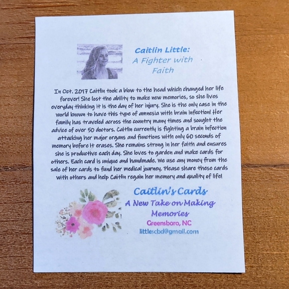 Set of 3 HANDMADE Blank Cards! - Picture 6 of 6